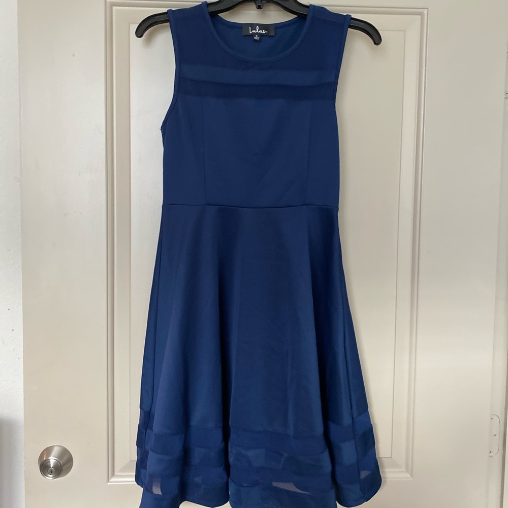 Navy dress